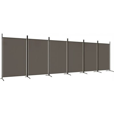 VidaXL 350272 Paraván 6-panelový 520 x 180 cm antracitový – Zbozi.Blesk.cz