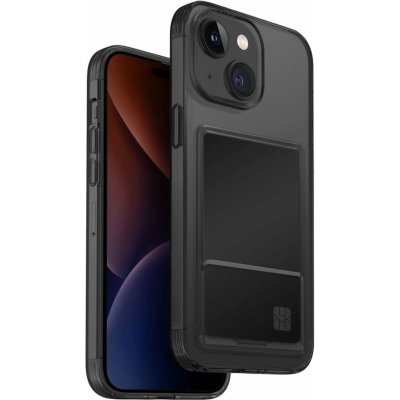 Pouzdro UNIQ Air Fender ID iPhone 15, Smoked tinted šedé – Zbozi.Blesk.cz