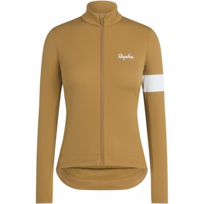 Rapha dámské Core Winter Jacket - Faded Gold/White – Zboží Mobilmania