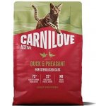 Carnilove Active Adult Cat All Breeds Sterilised Duck and Pheasant 2 kg – Hledejceny.cz