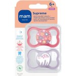 Mam dudlík Supreme dbl box růžová/ fialová – Hledejceny.cz