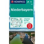 Kompass 160 Niederbayern/Dolní Bavorsko 1:50 000 turistická mapa – Hledejceny.cz