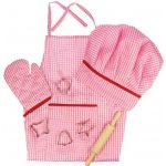 Bigjigs Toys růžový set šéfkuchařky – Zboží Dáma