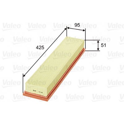 Vzduchový filtr VALEO 585080 – Hledejceny.cz