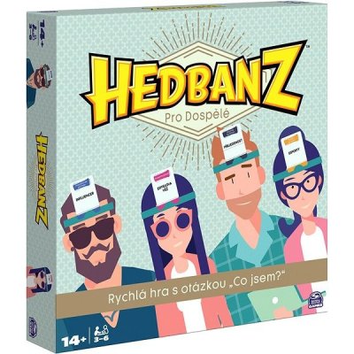 Spin Master Hedbanz Hra pro dospělejší – Zboží Mobilmania