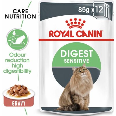 Royal Canin Digest Sensitive pro kočky s citlivým zažíváním 12 x 85 g – Zboží Mobilmania