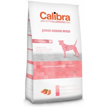 Calibra Dog HA Junior Medium Breed Chicken 2 x 14 kg