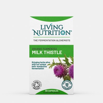 Living Nutrition Fermentovaný ostropestřec mariánský 60 kapslí – Hledejceny.cz