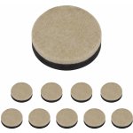 Walteco Filcové podložky s protiskluznou stranou, průměr 58mm, pro masivní nábytek a těžší předměty Množství: 10 ks , 85210BP2 – Hledejceny.cz