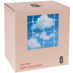 Tiaki Bezpečnostní síť s drátěnou výztuhou světle šedá 6 x 3 m – Hledejceny.cz