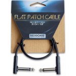 RockBoard Flat Patch Cable Black 30 cm