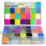 LOOM BANDS BAREVNÉ NÁRAMKY GUMIČKY MAXI SADA – Zboží Dáma