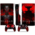 Polep na konzoli - PS5 SLIM diskovou verzi - Diablo IV, TN-P5SDisc-0190 – Sleviste.cz