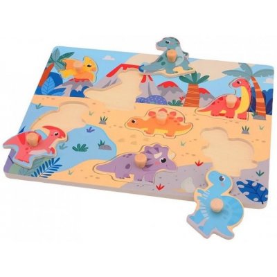 Jouéco puzzle s úchyty Dino II – Zboží Mobilmania