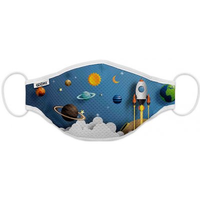 Goekki Ochranná rouška dětské Vesmír – Zboží Dáma