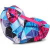 Sedací vak a pytel BB189x140-triangle-2 Designový sedací vak 189x140 Triangle 2 s popruhy BeanBag