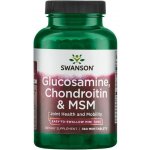Swanson Glukosamin + Chondroitin + MSM 360 mini tablety – Hledejceny.cz