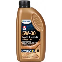 Velvana Syntanol Longlife III 5W-30 1 l