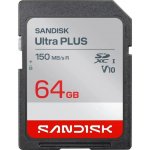 Sandisk SDXC Ultra Plus 64GB SDSDUBC-064G-GN6IN – Hledejceny.cz