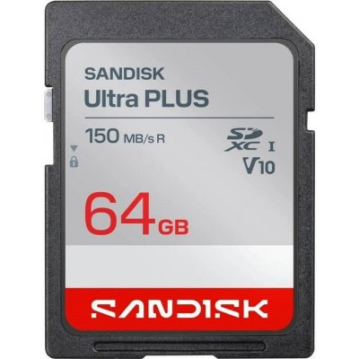 Sandisk SDXC Ultra Plus 64GB SDSDUBC-064G-GN6IN – Hledejceny.cz