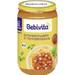 Bebivita Bio nudle se šunkou a tomátovou omáčkou 250 g – Zboží Dáma