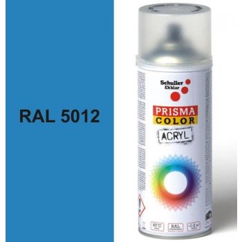 Schuller Eh'klar Prisma Color 91011 RAL 5012 Sprej modrý lesklý 400 ml, odstín barva světle modrá