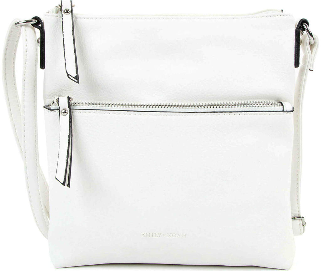 Emily & Noah dámská crossbody kabelka Emmas bílá