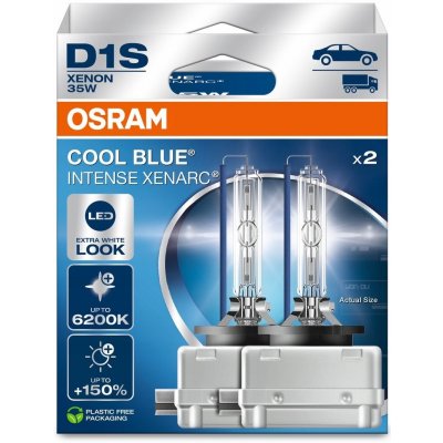 Osram Xenarc Cool Blue Intense NextGen D1S +150% xenon 2ks/balení OSRAM 66140CBN-HCB – Zbozi.Blesk.cz