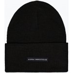 Alpha Industries Čepice Rubber Logo Beanie black – Hledejceny.cz