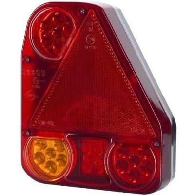 Svítilna HORPOL LZD 778 sdružená LED, P-BL/BR/KO/ML s průchodkou – Hledejceny.cz