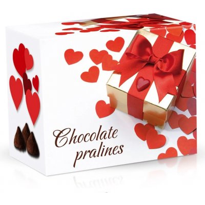 Selllot Belgické pralinky z mléčné čokolády s čokoládovou náplní 200 g – Zboží Dáma