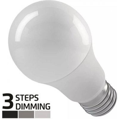 Emos Krokově stmívatelná LED žárovka , E27, A60, 11,5W, 1060lm, teplá bílá – Hledejceny.cz
