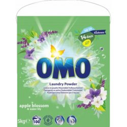 Omo univerzální prací prášek apple & water lily 5 kg 100 PD