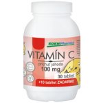 EDENPharma VITAMIN C 100 mg jahoda 40 tablet – Hledejceny.cz