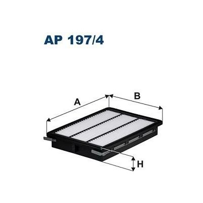 FILTRON vzduchový filtr AP 197/4 – Hledejceny.cz