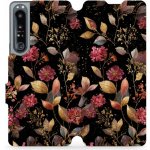Mobiwear - Sony Xperia 1 IV - V171S Zlatavé lístky a květy – Hledejceny.cz