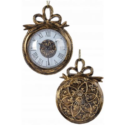 DECORIS Vánoční hračka na stromeček , hnědá, 13 cm, plastová – Hledejceny.cz