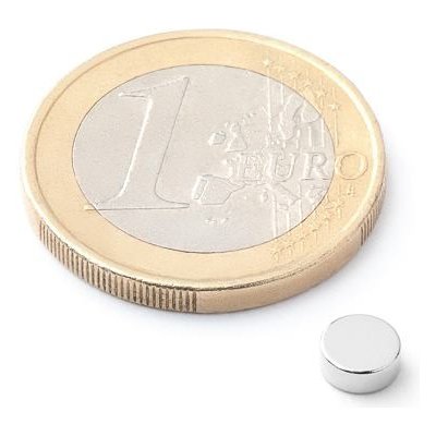 Neodymový kotoučový magnet KT-05-02-N – Zboží Dáma