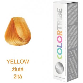 BBcos Color Tribe barva na vlasy Yellow 100 ml