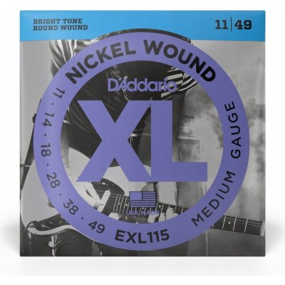 D´Addario D´Addario EXL115 – Hledejceny.cz