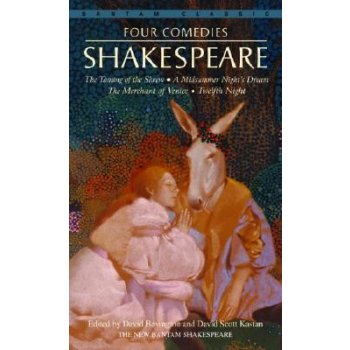 Four Comedies: The Taming of the Shrew, a Midsummer Night's Dream, the Merchant of Venice, Twelfth Night Shakespeare WilliamMass Market Paperbound