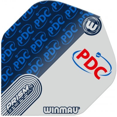 Winmau Prism Zeta - PDC - Blue & White – Sleviste.cz