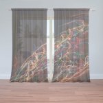 Sablio Záclony Světelný efekt: 2ks 150x250cm – Hledejceny.cz