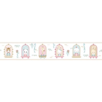 ICH Wallcoverings 473-2 Dětská samolepící bordura Pippo, rozměry 0,16 x 5 m – Hledejceny.cz
