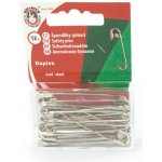 Špendlík zavírací vel. 3 nikl blistr – Zboží Dáma