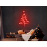 Fotověci Neonový Nápis Neon LED Vánoční Stromek Dekorace Vánoce Christmas Tree Vyrábíme i na Míru – Hledejceny.cz