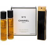 Chanel No.5 EDT plnitelný 20 ml + EDT náplň 2 x 20 ml dárková sada – Hledejceny.cz