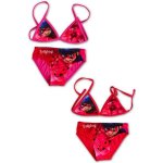 Setino dívčí dvoudílné plavky Kouzelná beruška červené – Zboží Dáma