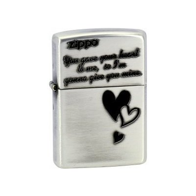 Zippo benzínový TRIPLE HEART 28193