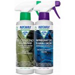 Nikwax Footwear Cleaning Gel a Fabric Leather Proof 300 + 300 ml – Zboží Dáma